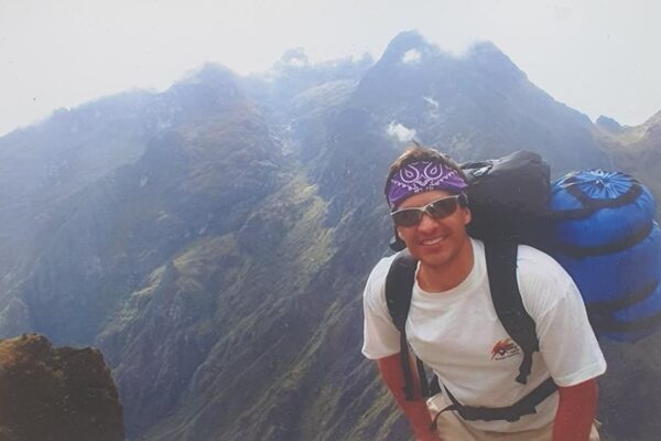 2010. Explorando el camino del Inca (Machu Picchu), cuando vivía en Perú