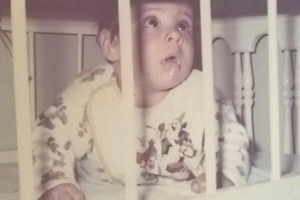 1978. In my crib, at 1 year old. First child of my parents.